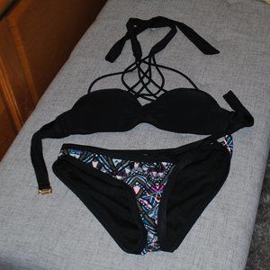 Rue Bleu Black Bikini